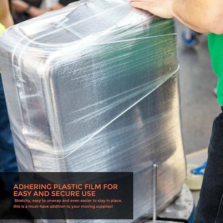 18" 80 gauge Stretch Wrap, Clear, 1,500' per Roll, 4 rolls per case (One pallet 72/cases sold by pallet Price per case: $44.72)