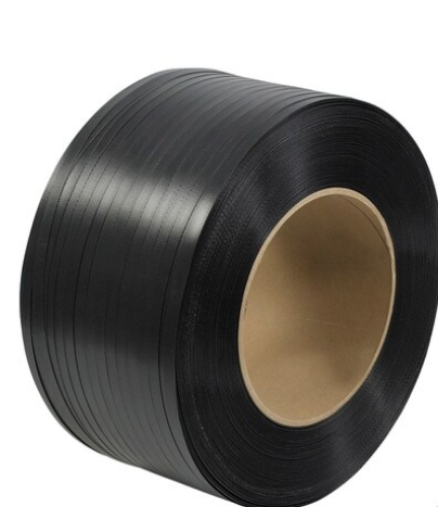 Strapping Polypropylene  1/2" x .024" x 9,900', 8" x 8" Core, 325#, Black