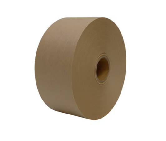 Water Activated Tape,90/ case per pallet 72mm x 450', Reinforced, Light Duty