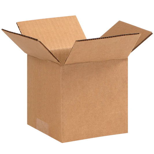 5 x 5 x 5 Corrugated Boxes 1,800 per pallet