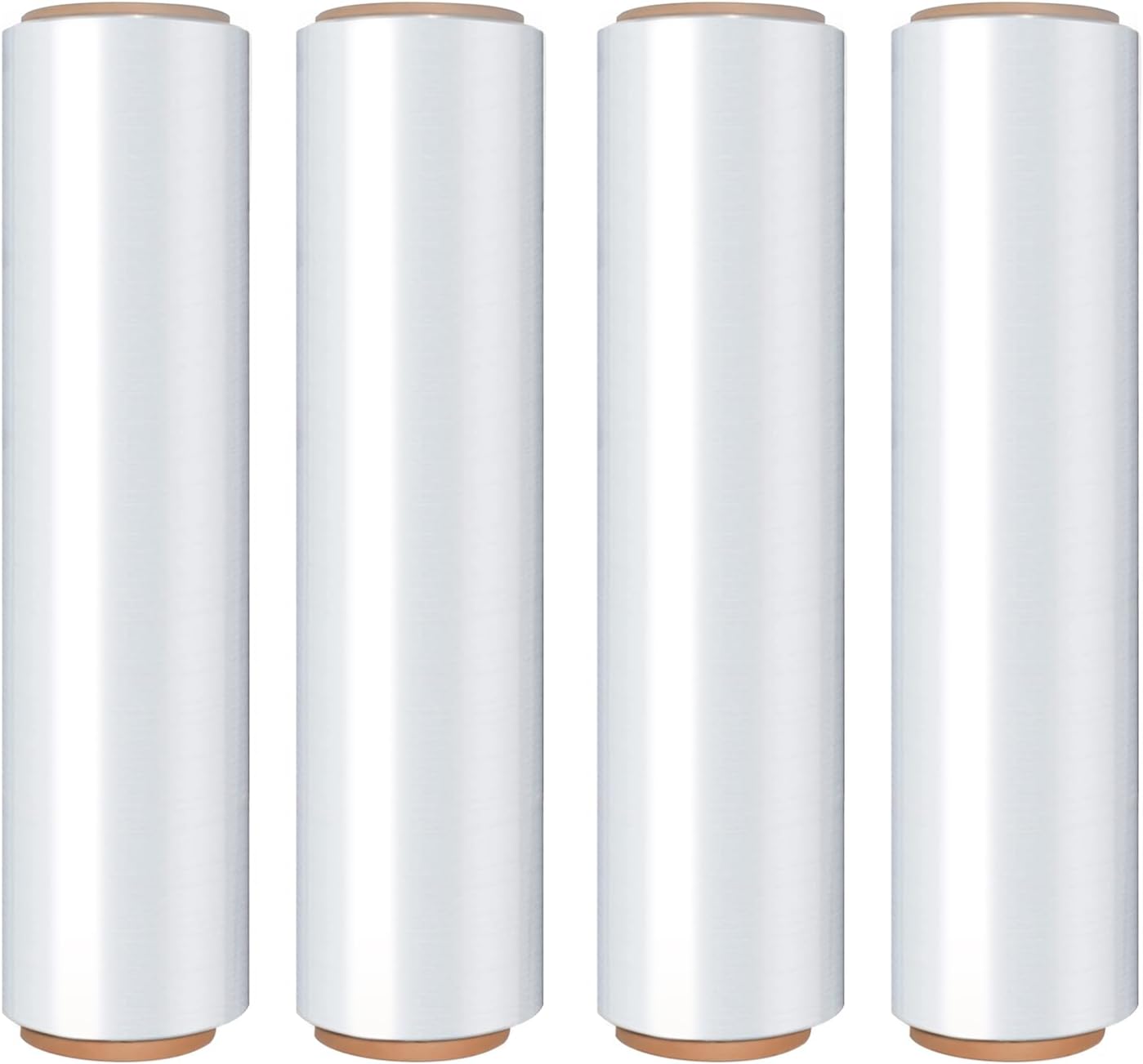 18" 80 gauge Stretch Wrap, Clear, 1,000' per Roll, 4 rolls per case (1 pallet 90/cases sold by pallet Price per case: $32.88)
